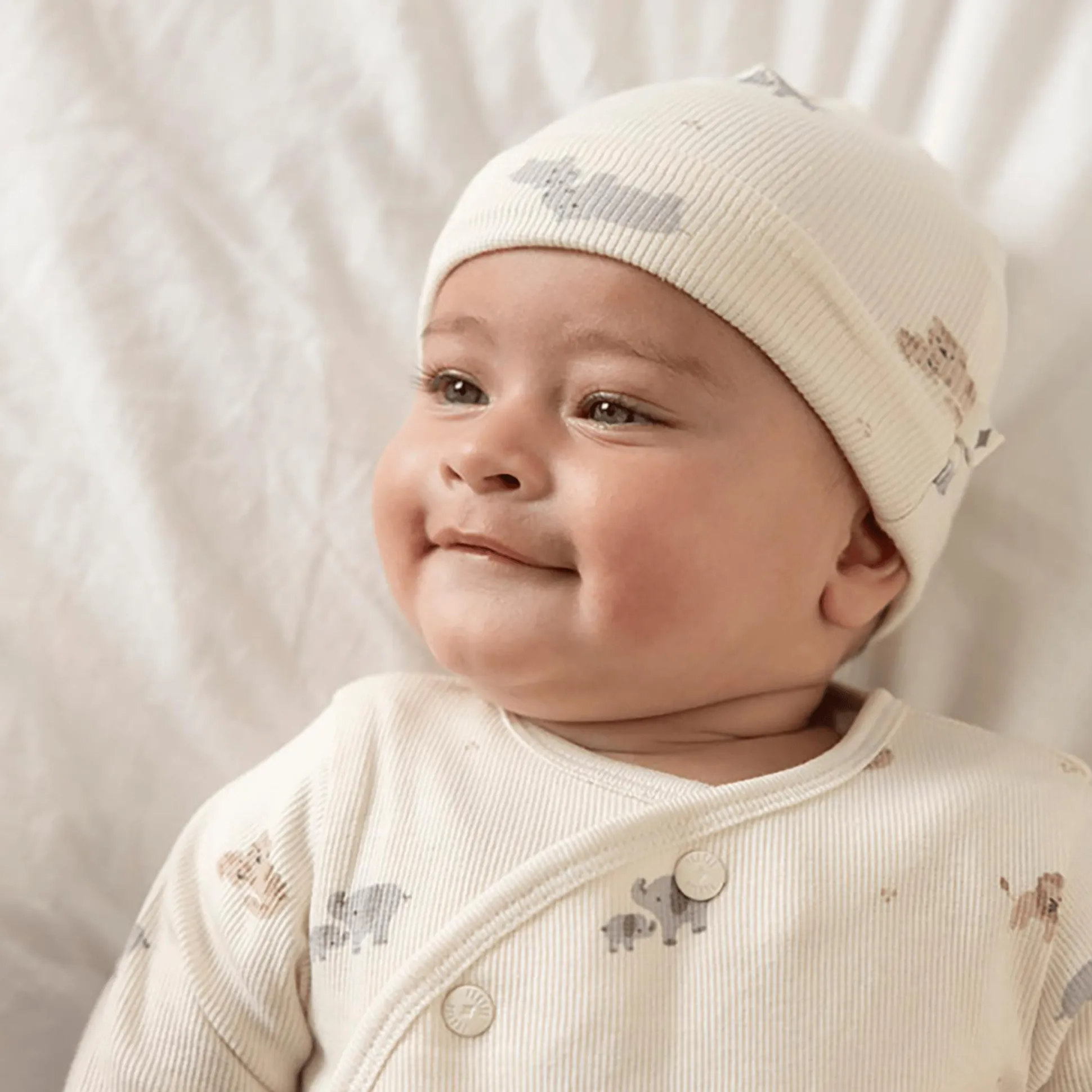 Overall mit Mütze Tiere