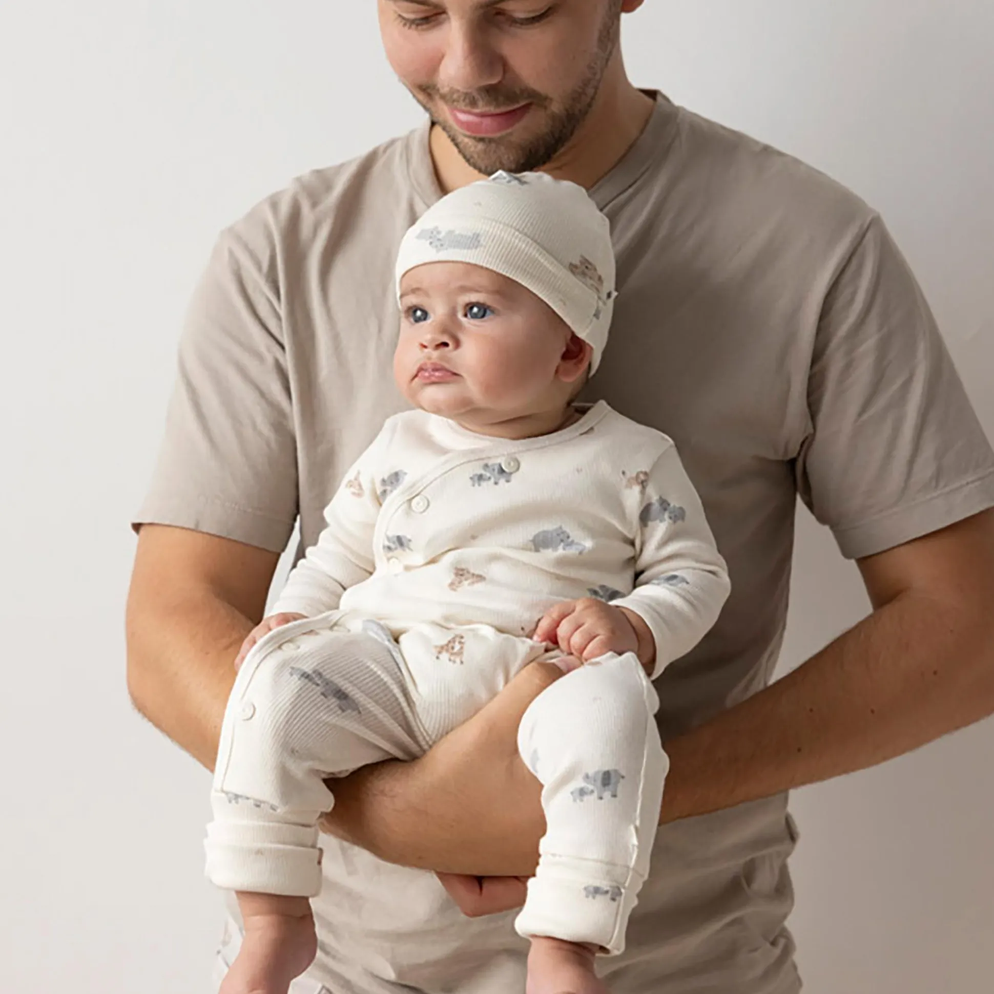 Overall mit Mütze Tiere