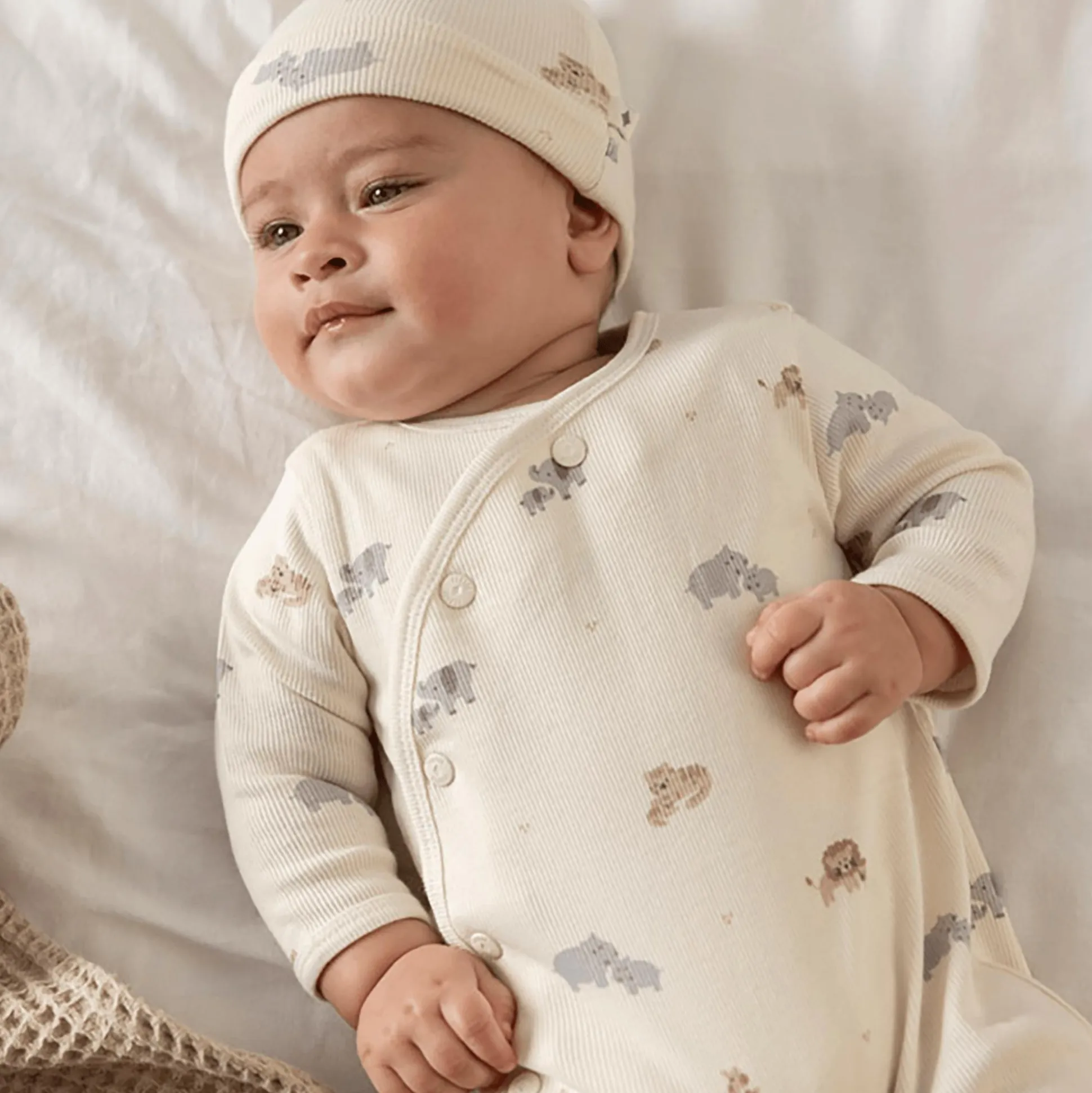 Overall mit Mütze Tiere