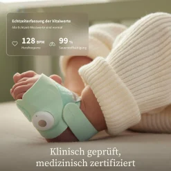 Owlet Dream Bundle: Dream Sock + Owlet Dream Sight Baby Kamera Rose