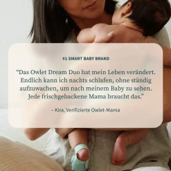 Owlet Dream Bundle: Dream Sock + Owlet Dream Sight Baby Kamera Mint