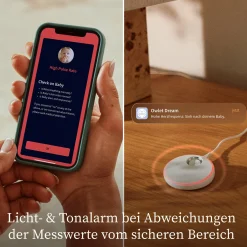 Owlet Dream Bundle: Dream Sock + Owlet Dream Sight Baby Kamera Mint