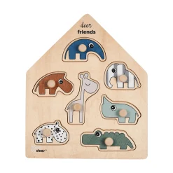 Peg Puzzle Deer friends