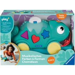 Play+ musikalisches Formen und Farben Chamäleon