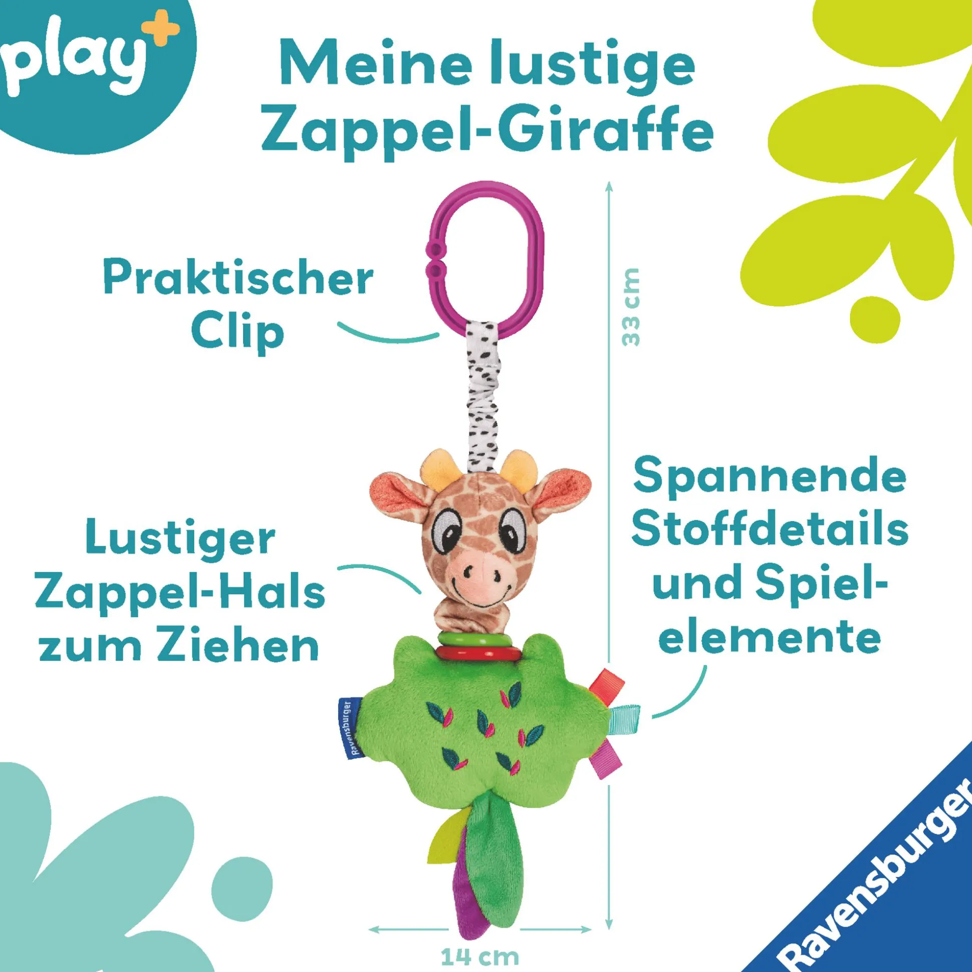 Play+ Zappel-Giraffe
