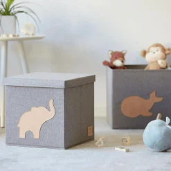 Premium Spielzeugkiste Elefant