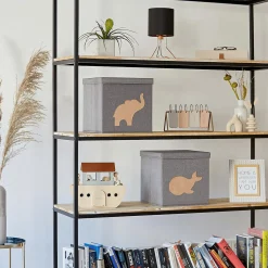 Premium Spielzeugkiste Elefant