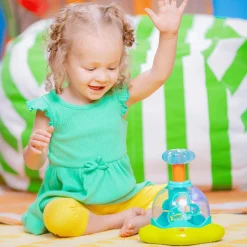 Press & Glow Spinner