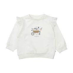 Pullover Schubkarre & Blumen