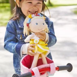 Puppen-Fahrradsitz Blumenwiese