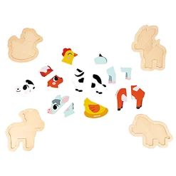 Puzzle-Set Bauernhof