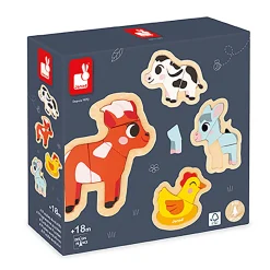 Puzzle-Set Bauernhof