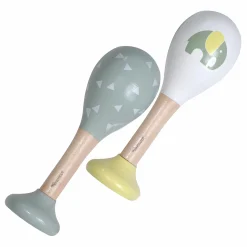 Rasseln Elefant und Dreiecke