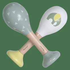 Rasseln Elefant und Dreiecke