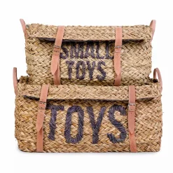 Rattan Aufbewahrungsbox 2er Set