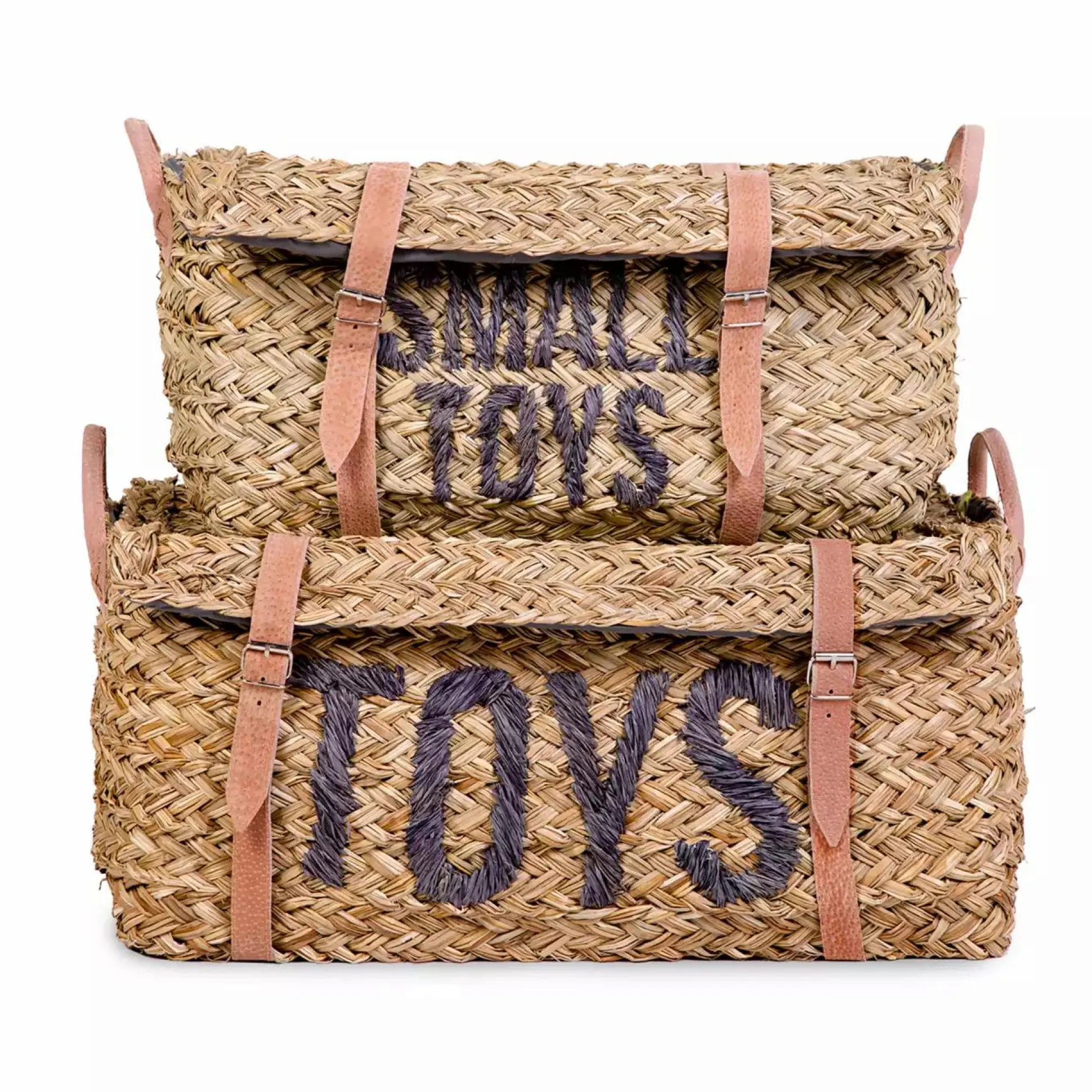 Rattan Aufbewahrungsbox 2er Set