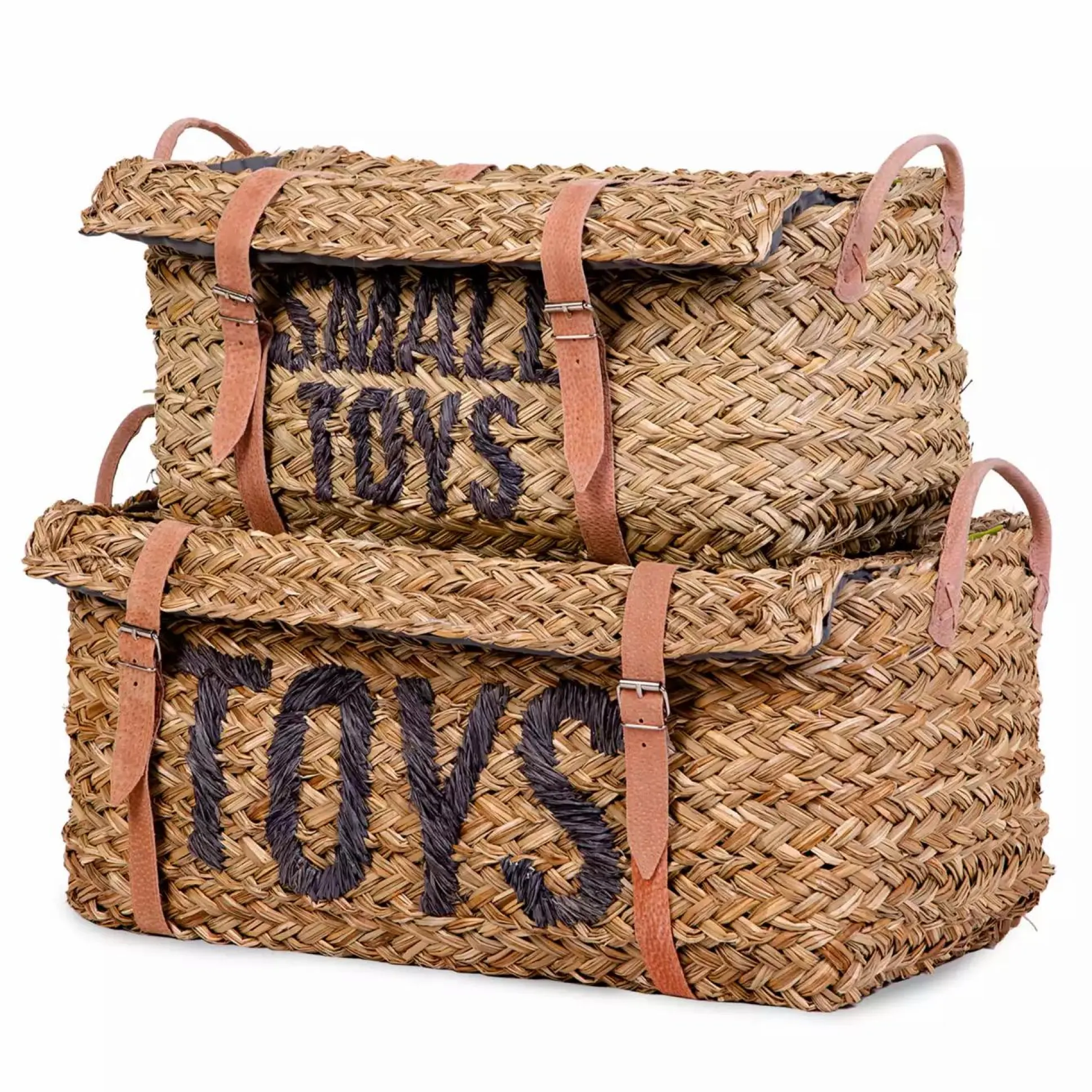 Rattan Aufbewahrungsbox 2er Set