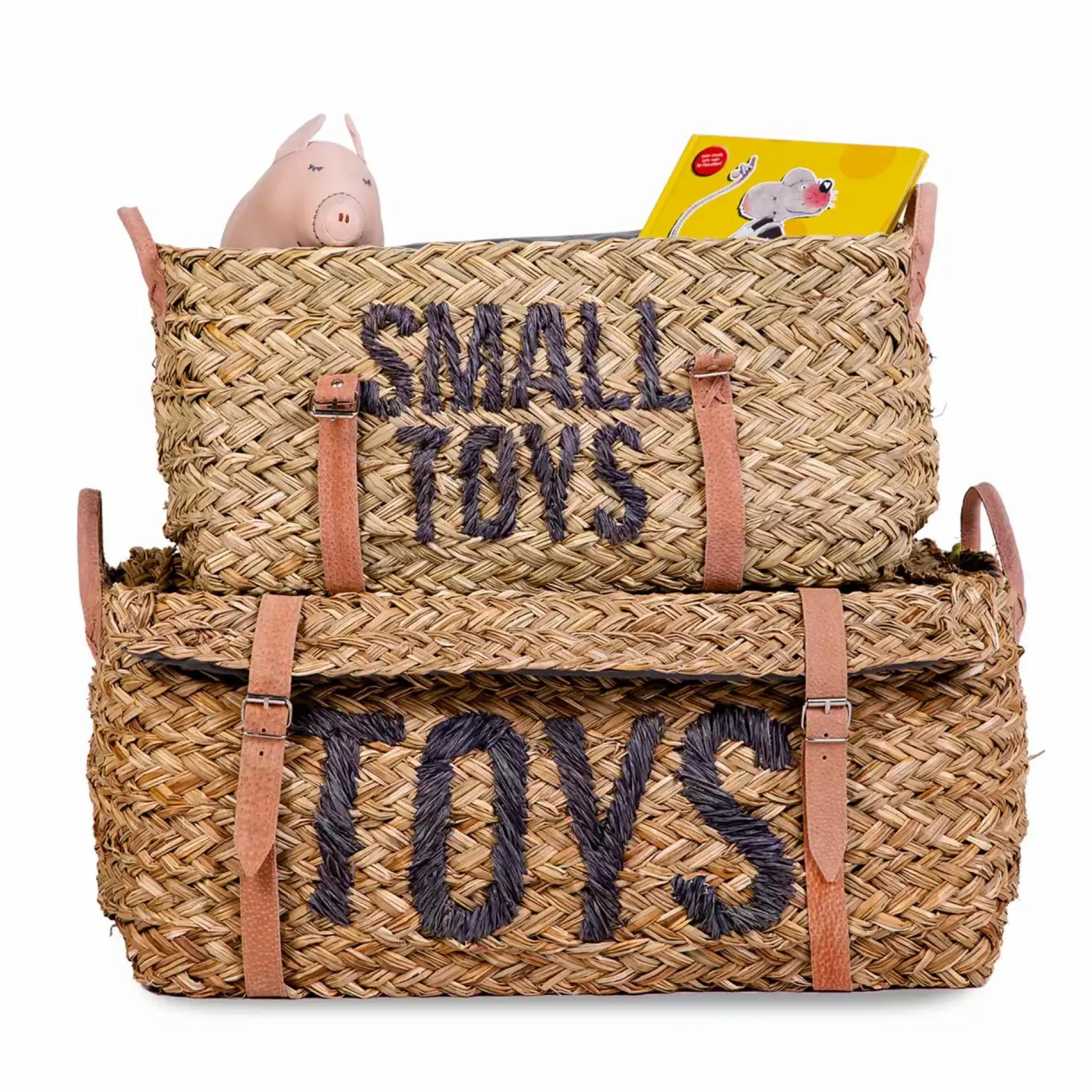 Rattan Aufbewahrungsbox 2er Set