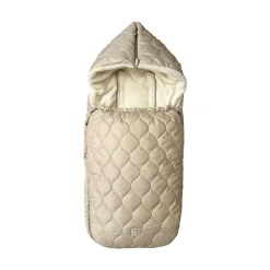 Recy XL Fleece Fußsack Sand/Cream