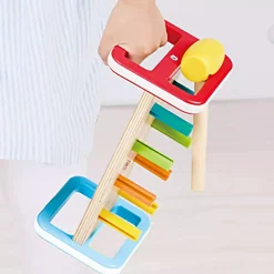 Regenbogen-Klopfbank