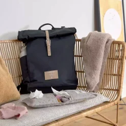 Rolltop Backpack Green Label Night Blue