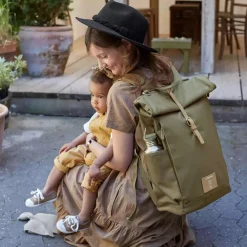 Rolltop Backpack Green Label