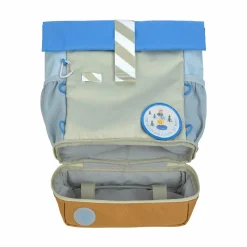 Rolltop-Kinderrucksack Sunny Explorer Blau