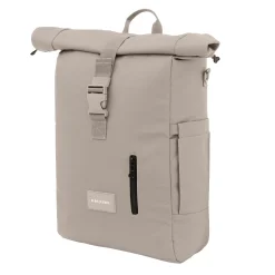 Rolltop-Rucksack Kängurubeige
