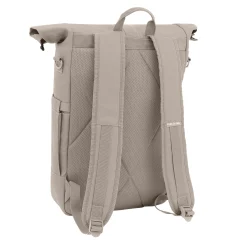 Rolltop-Rucksack Kängurubeige