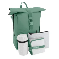 Rolltop-Rucksack Krokodilgrün