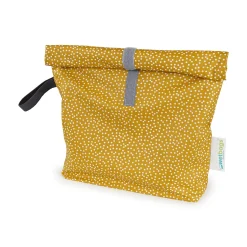 Rollup-Wetbag M Mini Dots Ocker