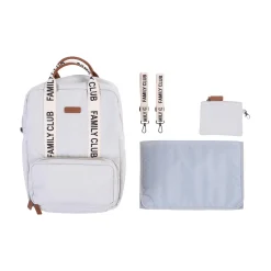 Rucksack Family Club Weiß