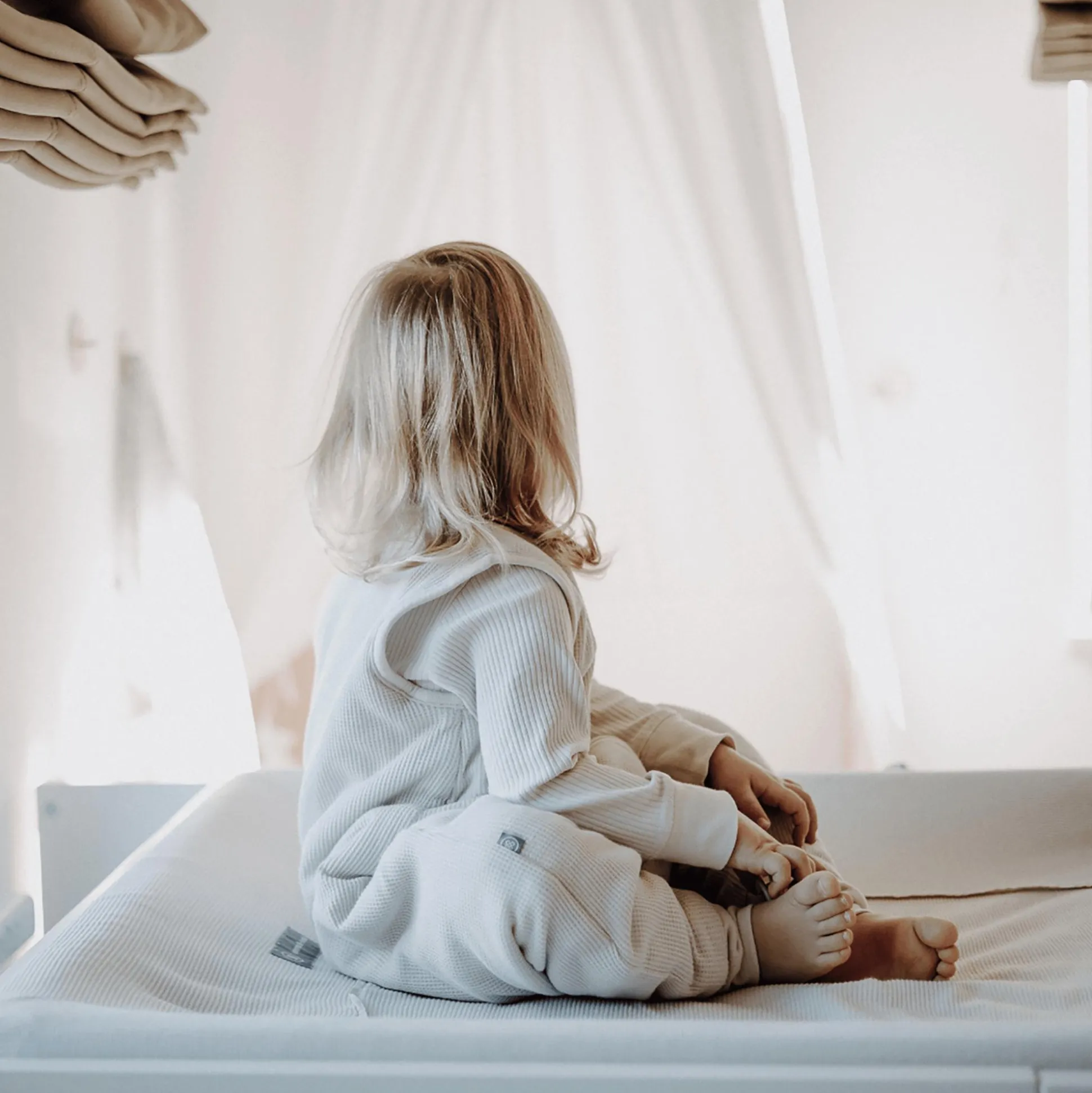 Schlafsack mit Umschlag-Fuß Gr. 80