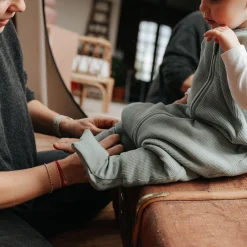 Schlafsack mit Umschlag-Fuß Gr. 90