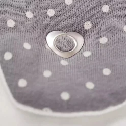 Schlafsack-Set LIEBMICH Pünktchen grau 56/62