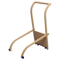 Schlitten-Schiebelehne aus Holz