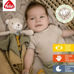 Schmusetuch Bär fehnNATUR