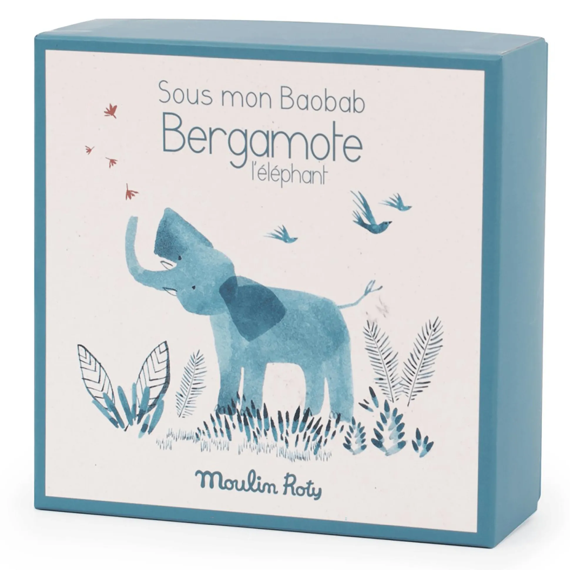 Schmusetuch Elefant mit Schnullerhalter