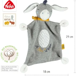 Schmusetuch Esel Star