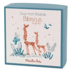 Schmusetuch Giraffe mit Schnullerhalter