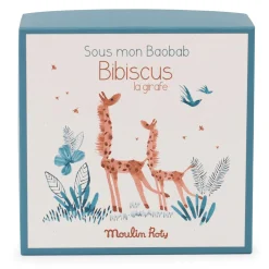 Schmusetuch Giraffe mit Schnullerhalter