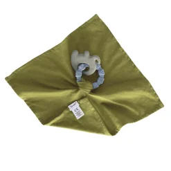 Schmusetuch mit Beißring Elefant Eddy