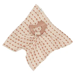 Schmusetuch mit Holz-Beißring