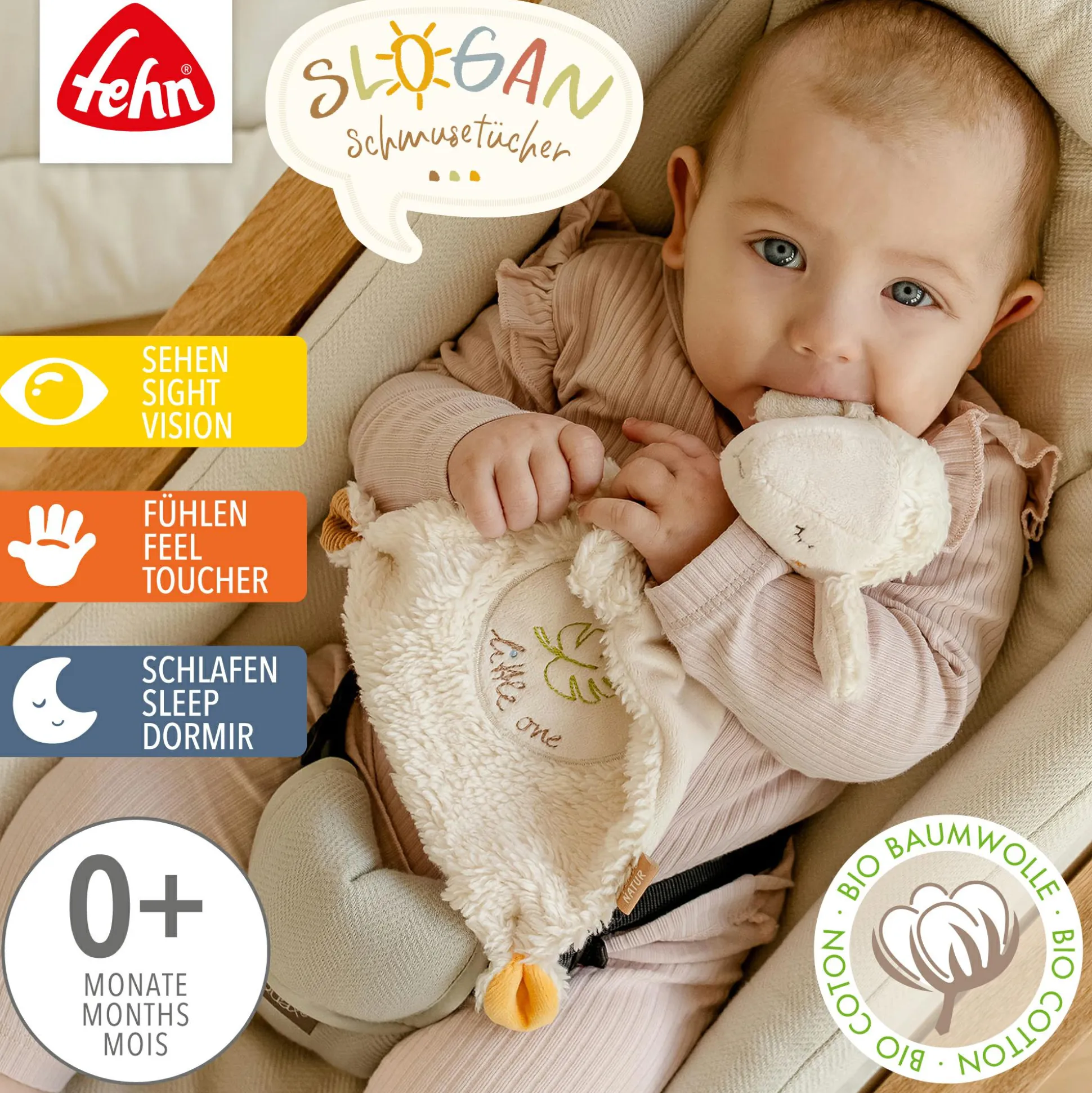 Schmusetuch Schaf Dream Big