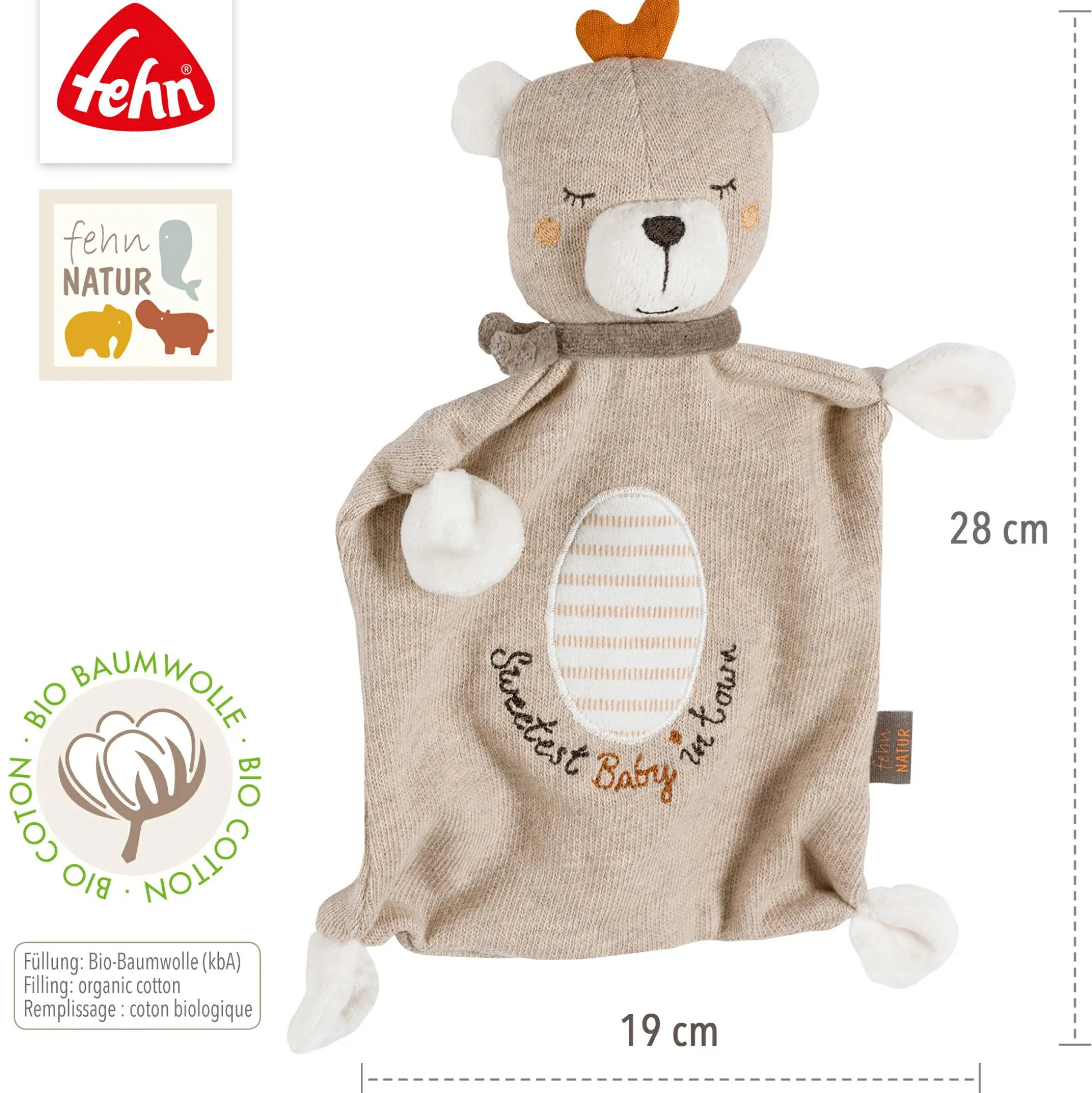 Schmusetuch Teddy Baby