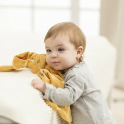 Schnuffeltuch Doudou Kaninchen Lapidou Maxi Yellow