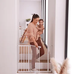 Schutzgitter-Set Open N Stop 2 mit 21 cm Verlängerung White