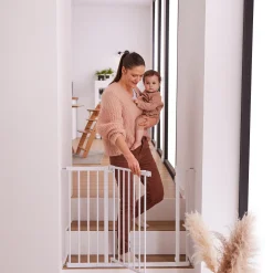 Schutzgitter-Set Open N Stop 2 mit 9 cm Verlängerung White