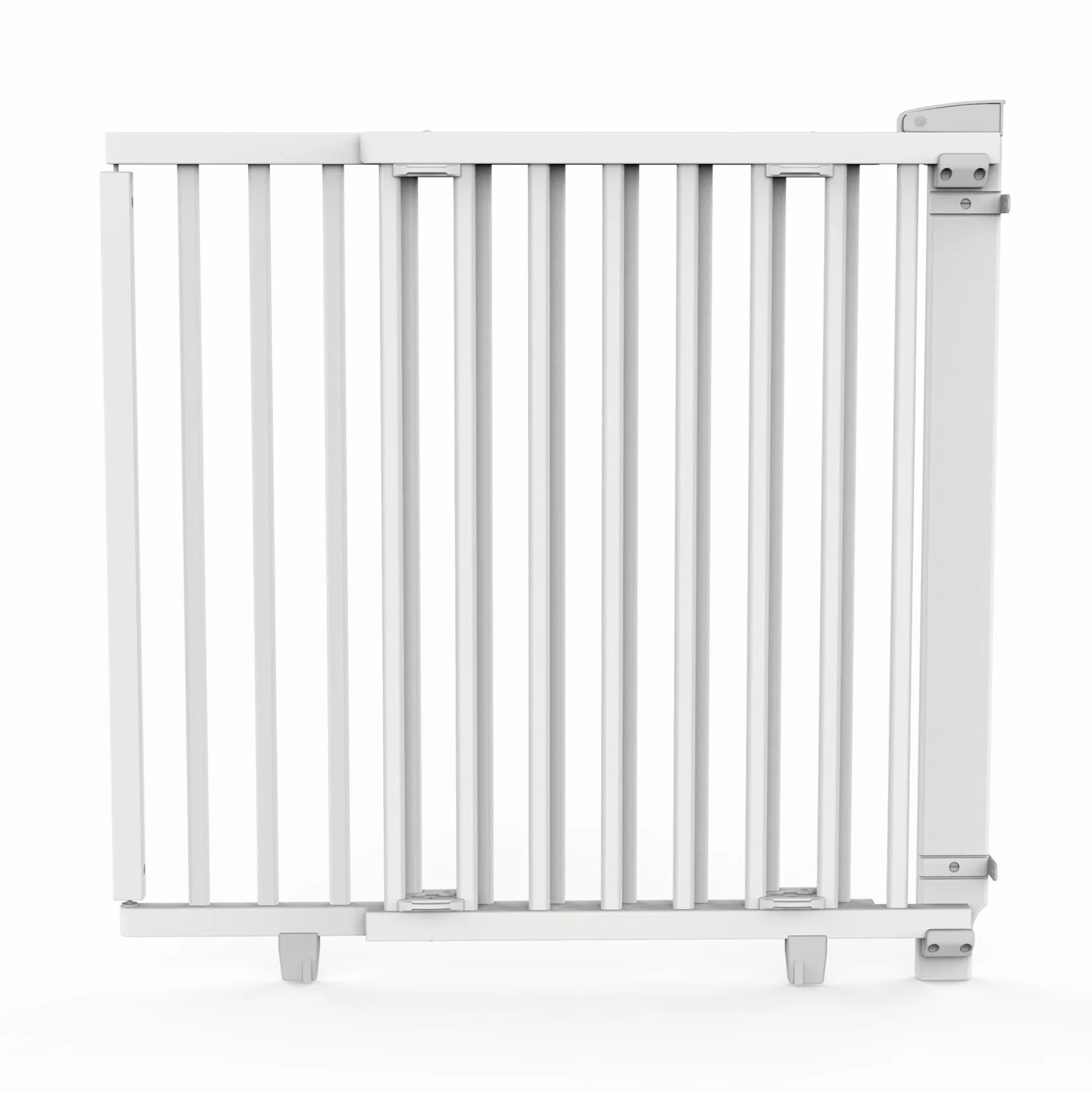 Schwenk-Türschutzgitter Plus 78,5 - 121 cm