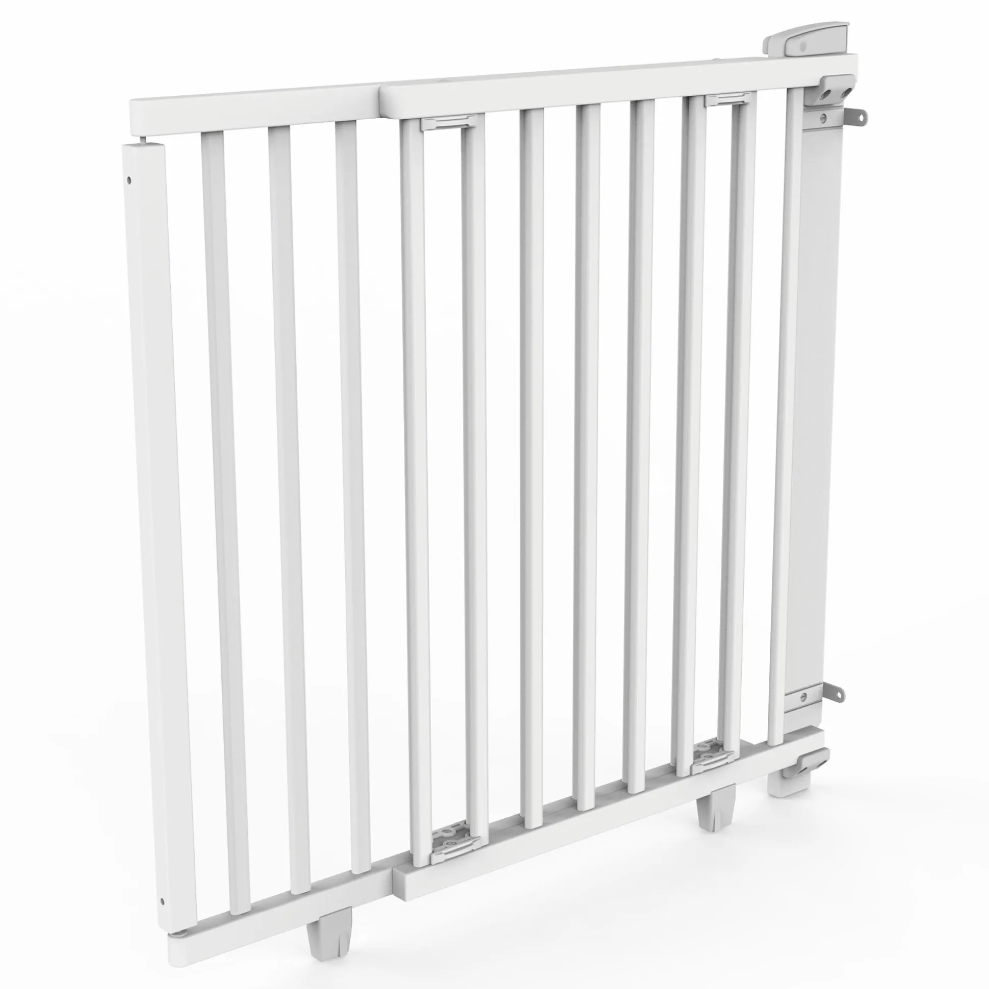 Schwenk-Türschutzgitter Plus 78,5 - 121 cm